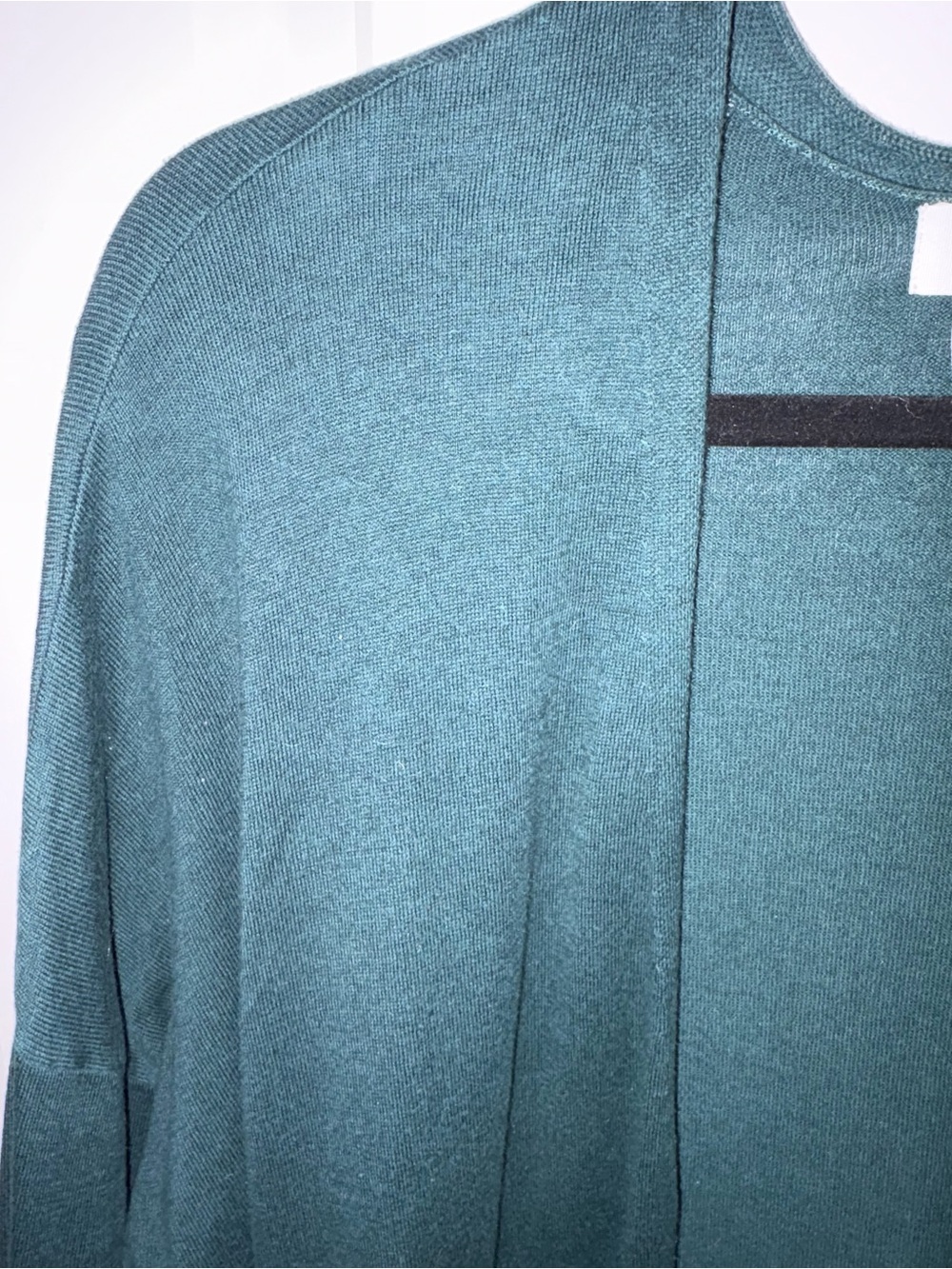 Old Navy Forest Green Open Front Long Cardigan - Picture 4 of 5